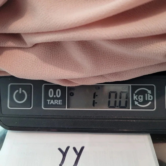 NWT Halogen Women's Wrap Dress Size XL Pink Polyester Solid Long Sleeves V-Neck - Picture 13 of 13